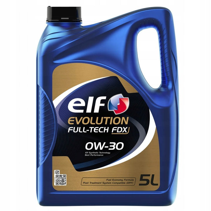 Elf Evolution Full-Tech FDX 0W-30 5 litres
