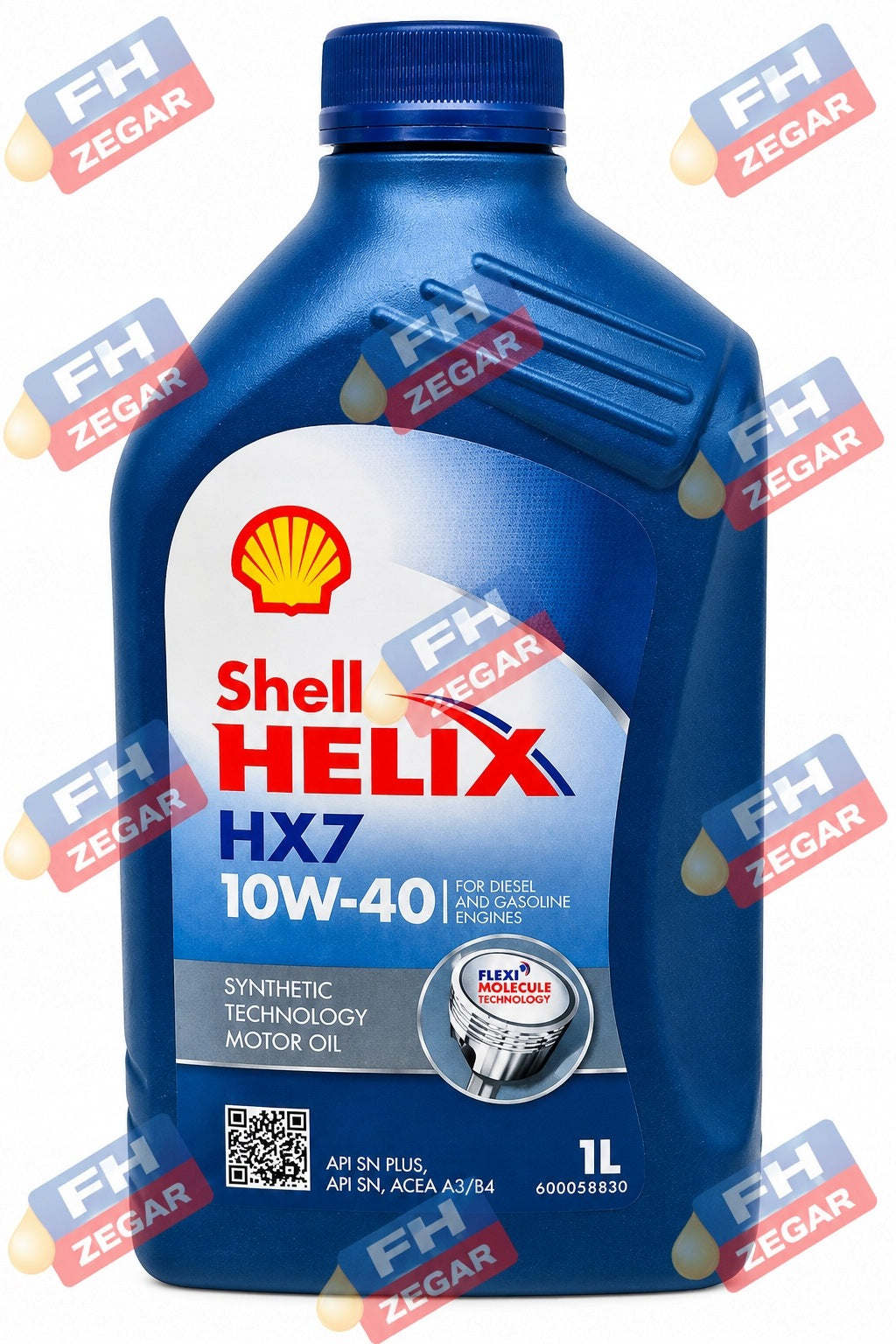 Engine oil 10in40 Shell Helix HX7 1L DIESEL PETROL LPG VW RENAULT