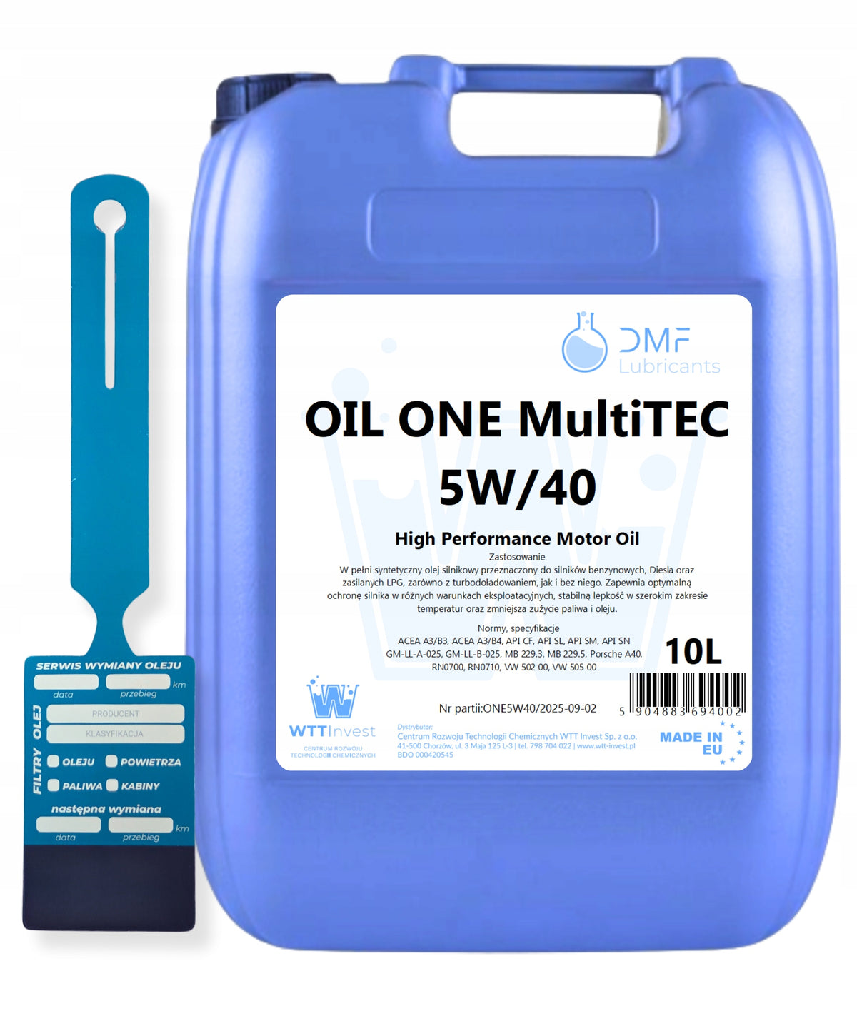 Engine oil OIL ONE MultiTEC 5W-40 10L