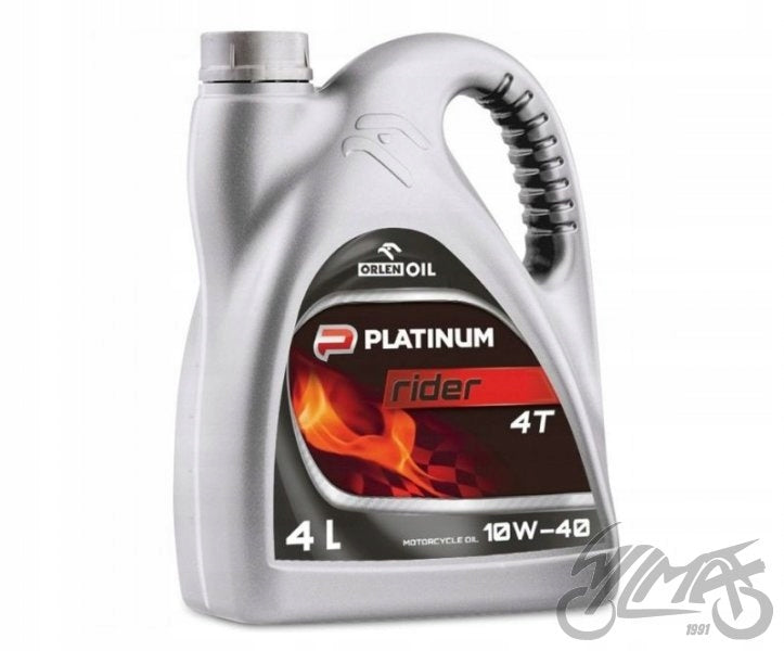 Engine oil Orlen Oil 4 l 10W-40 Platinum Rider 4T Manufacturer code QFS456B40