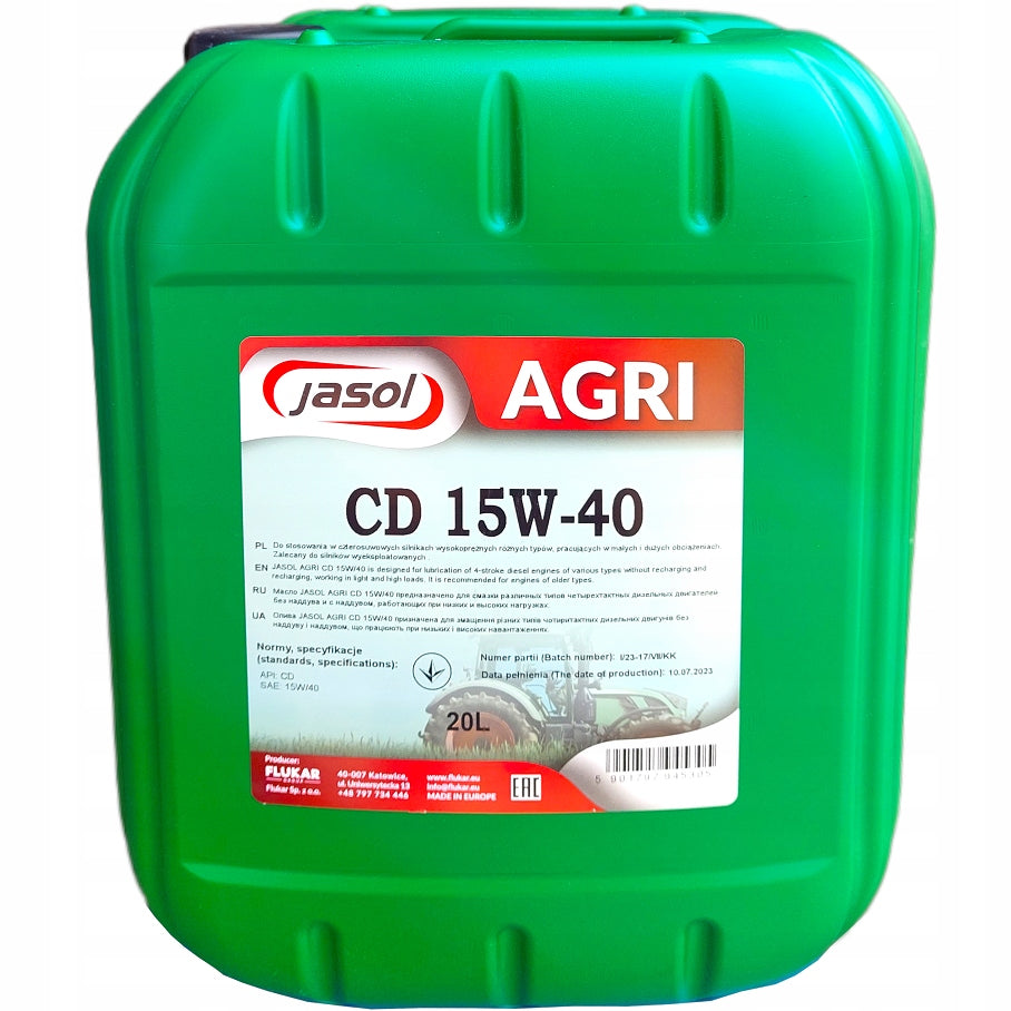 Engine oil SUPE - ROL WAVE CO JASOL CD 15W40 20L