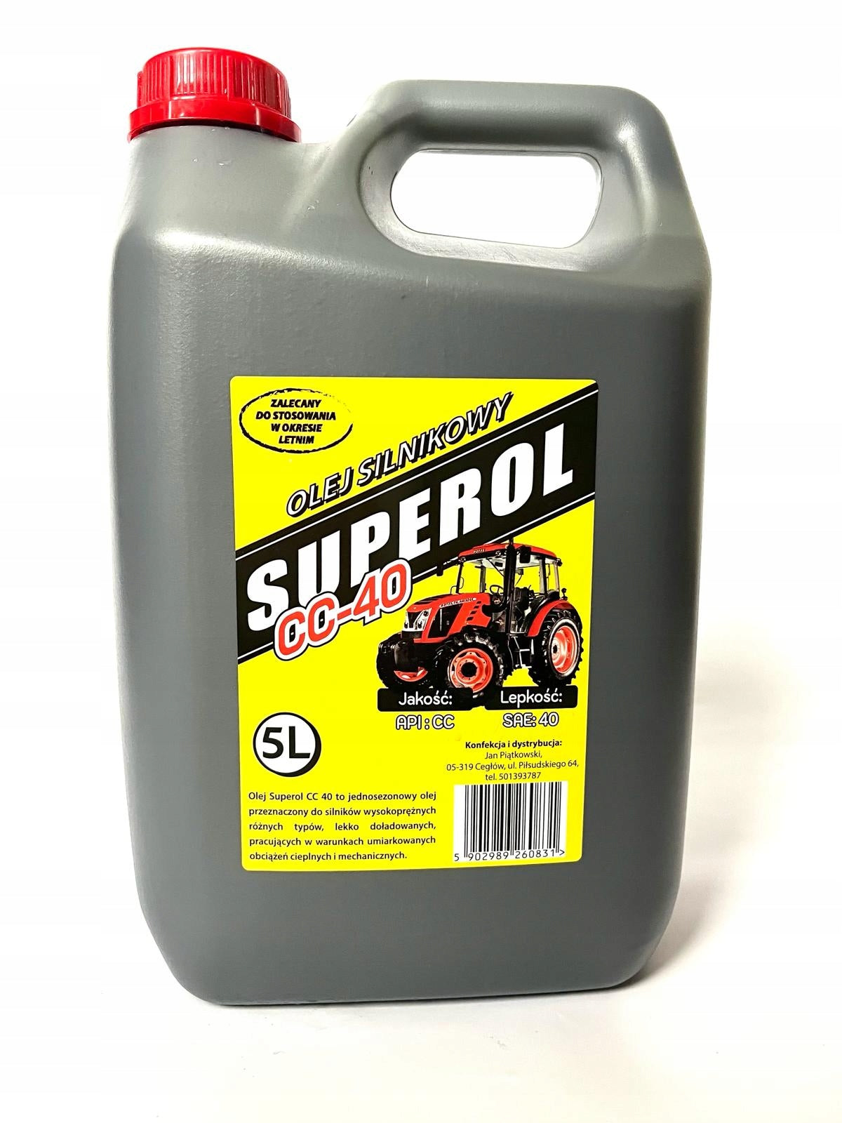 Engine oil SUPEROL CC40 5L.