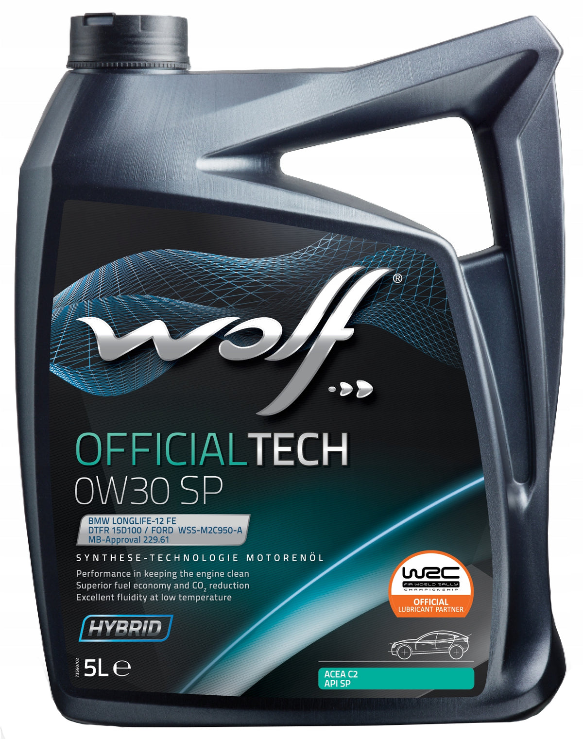 Engine oil WOLF 1049043