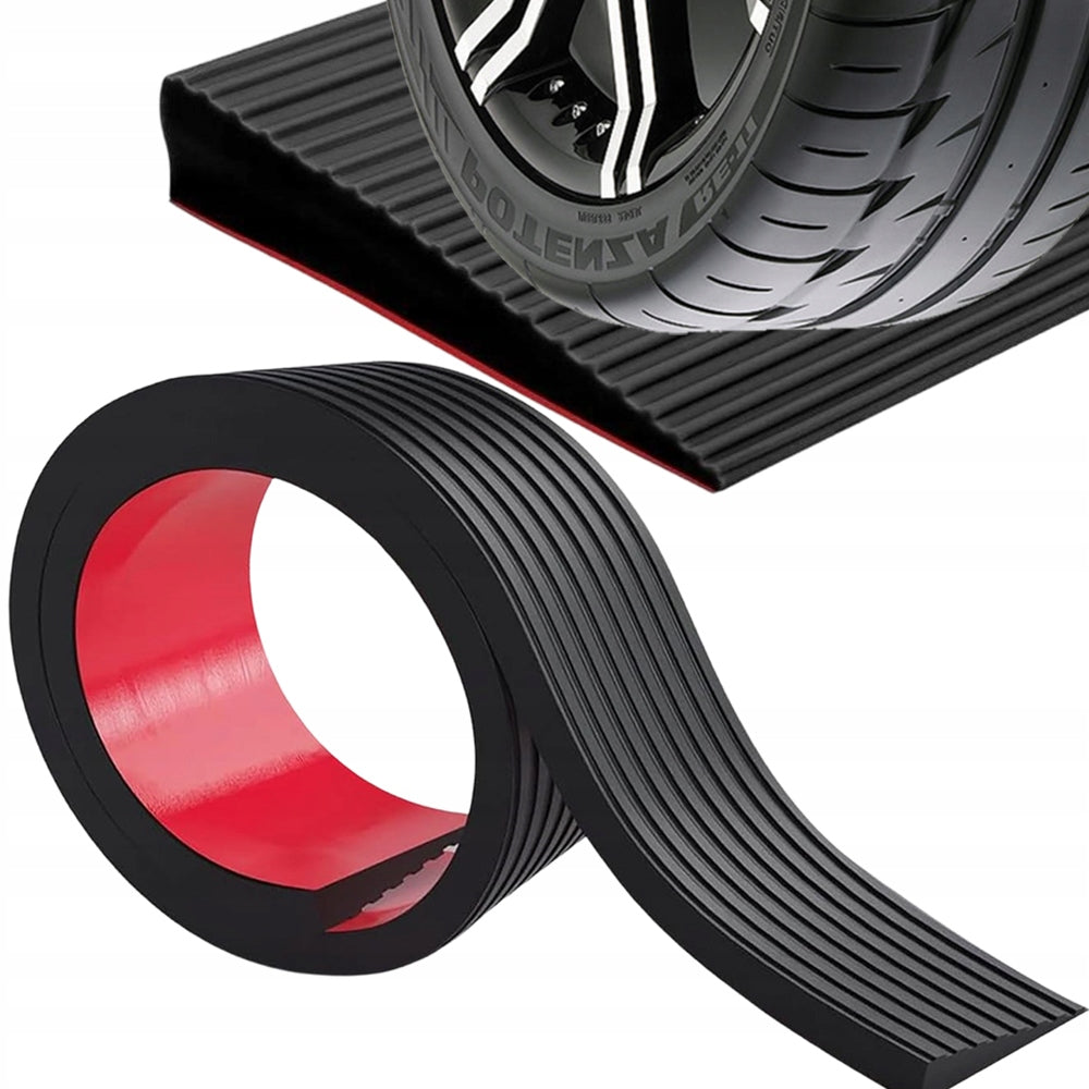 Entrance Ramp Threshold Pad Driveway Threshold Wheel Ramp 150CM black