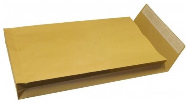 Envelope B4 HK brown RBD expandable (250x353 )