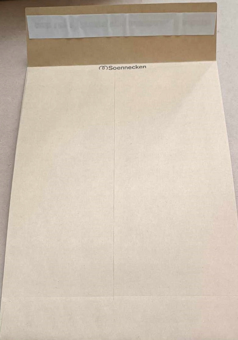 Envelope C4 324mmx229mm, brown without window - 100pcs