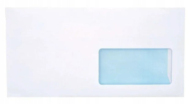 Envelope DL white SK with window 25 pcs