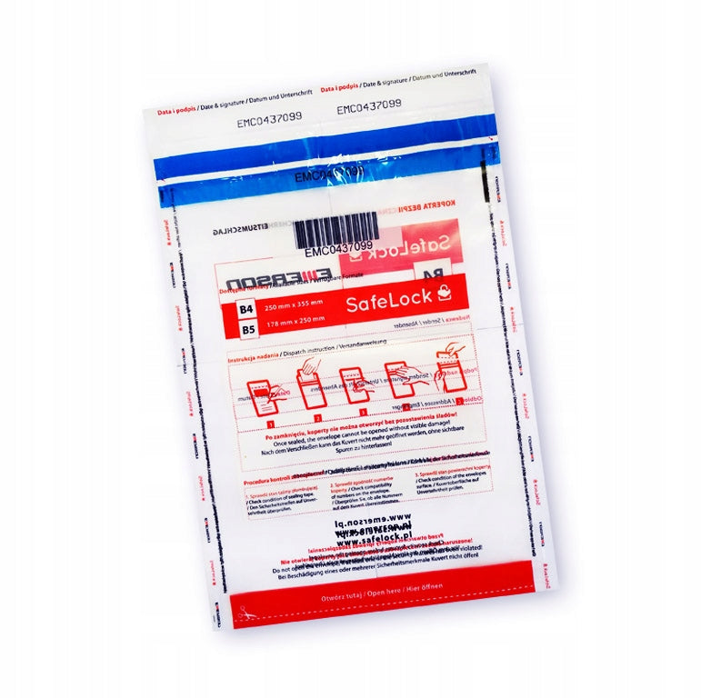 Envelope SAFE For Delicate Items B4 TRANSPARENT Set of 100 Pcs