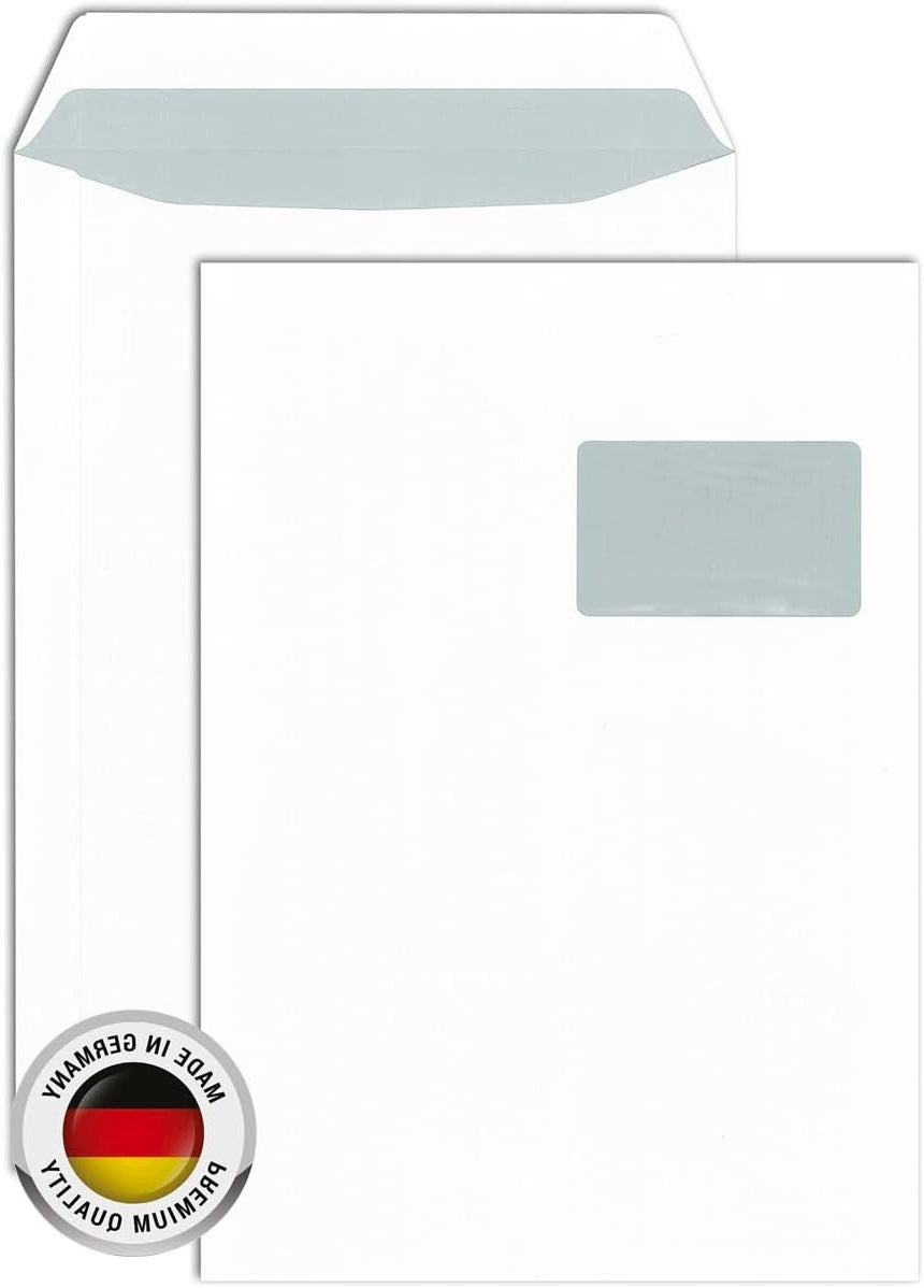 Envelope with window C4 (229 x 324 mm) white