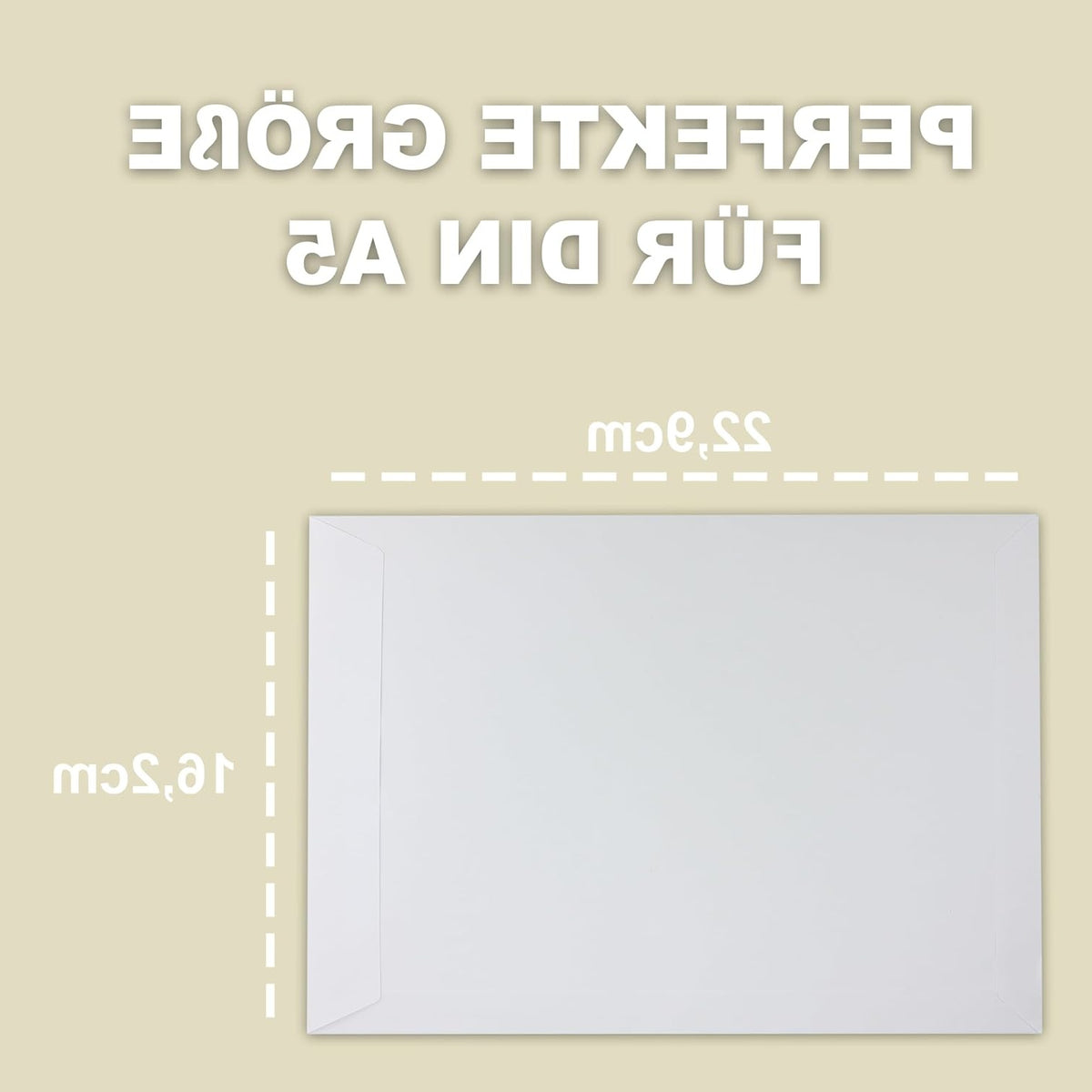 Envelope with window C5 (162 x 229 mm) white