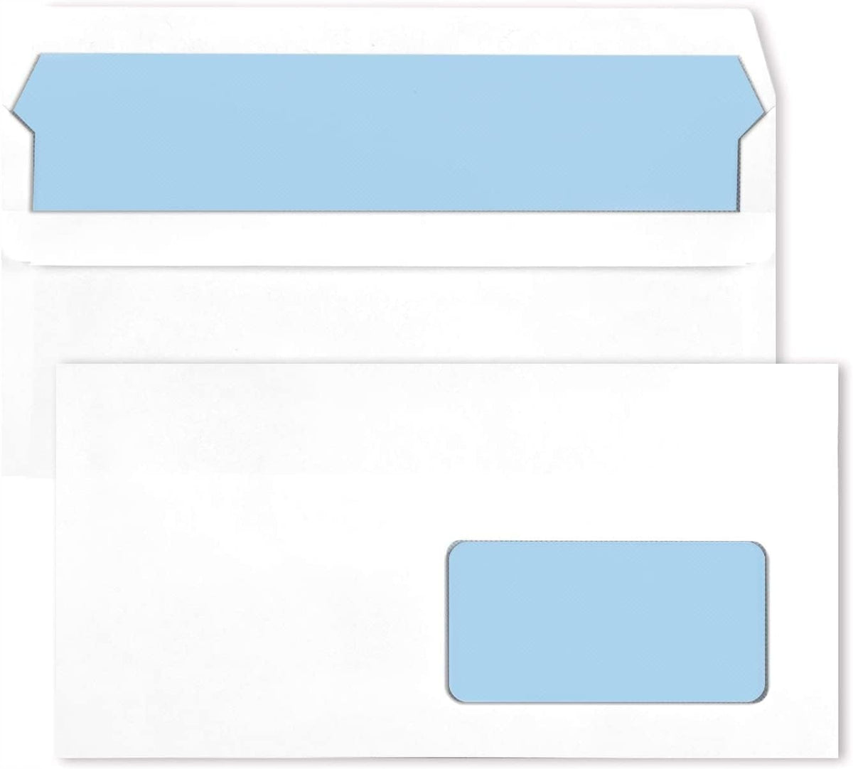 Envelope with window DL (110 x 220 mm) white 100 pcs.