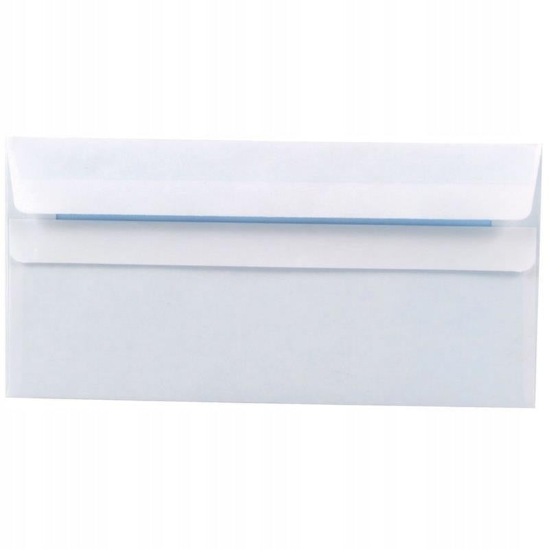 Envelope without window DL (110 x 220 mm) white(50pcs)