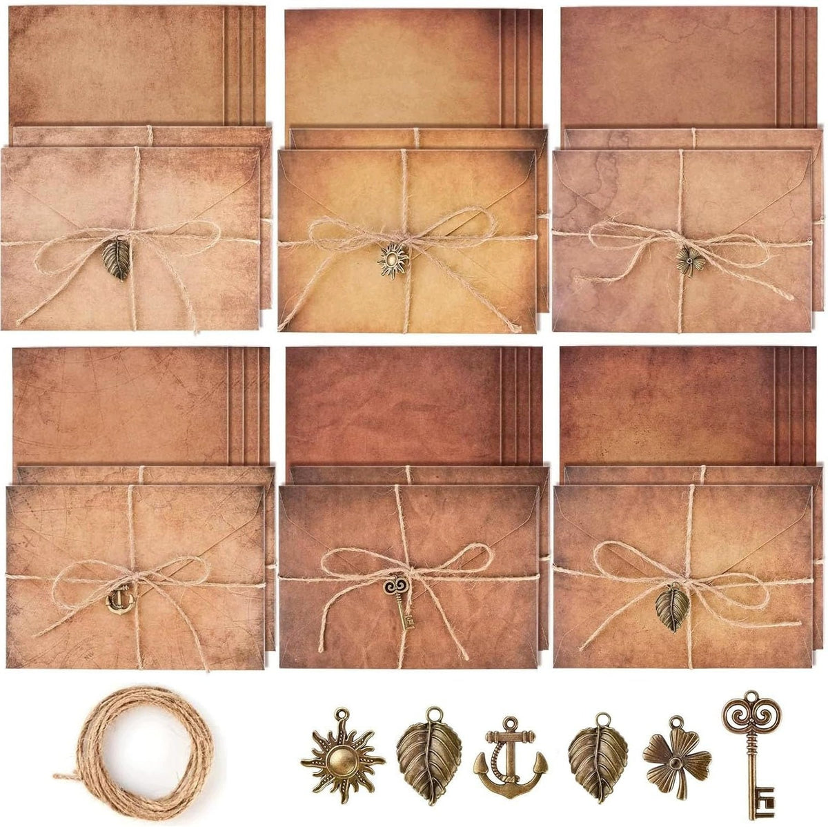 Envelope without window Envelopes Kraft 12 pcs. brown