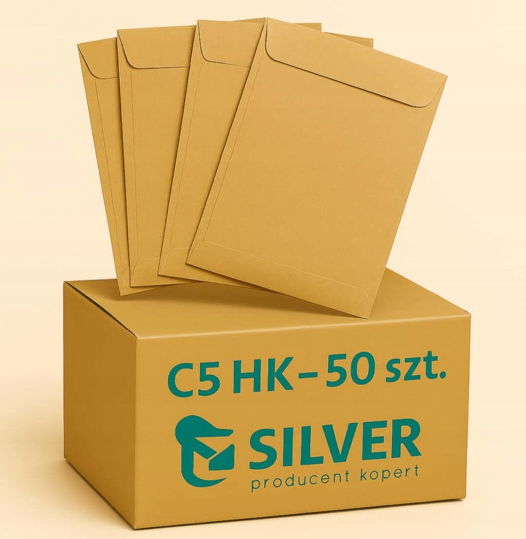 Envelopes C5 Hk brown STRONG PREMIUM STRONG -50