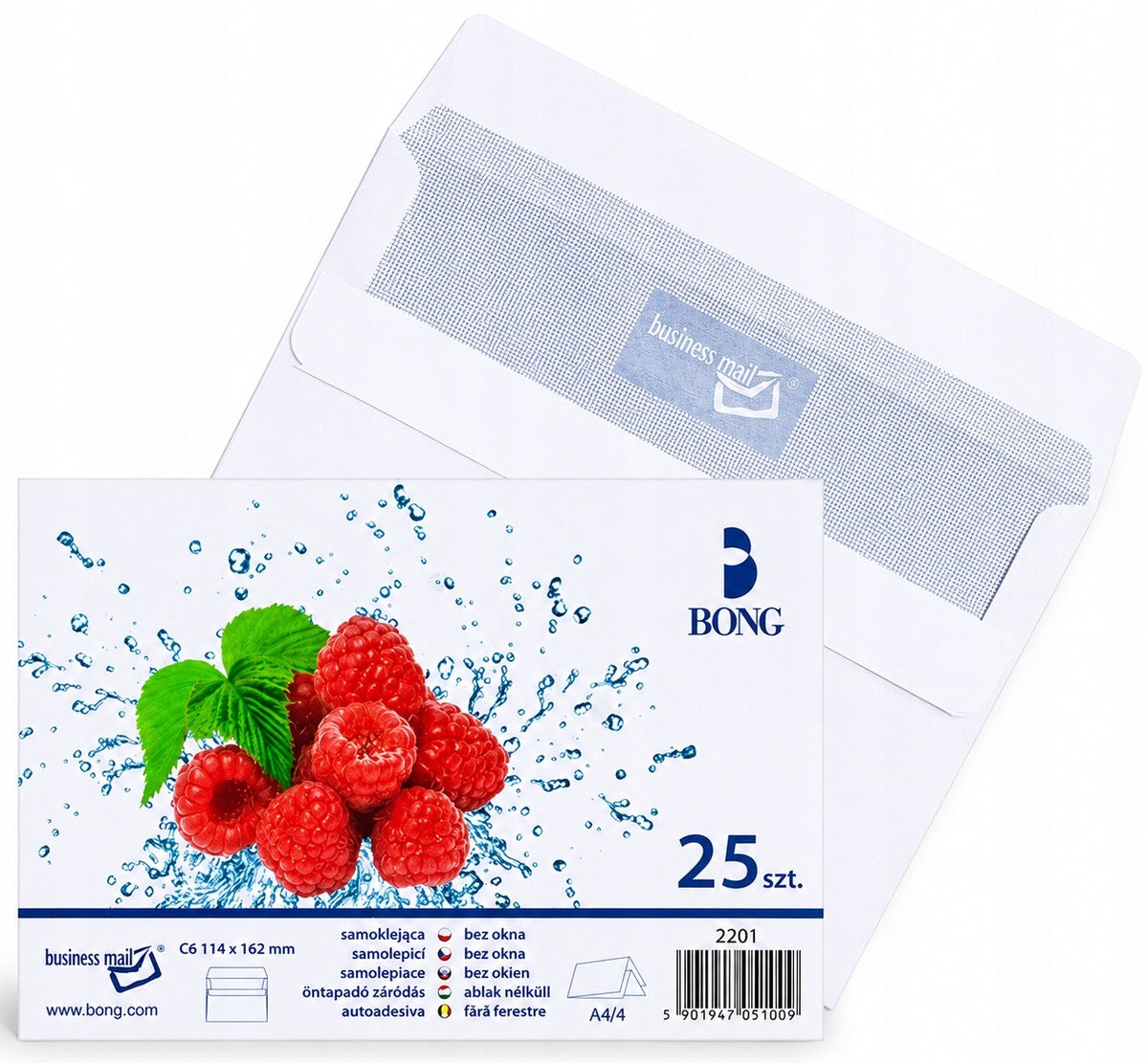 Envelopes Self Adhesive Letter Envelope C6 25pcs Bong
