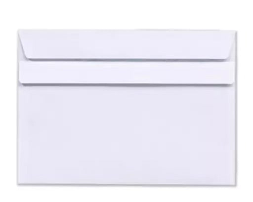 Envelopes white C6 envelope white plain letter x5