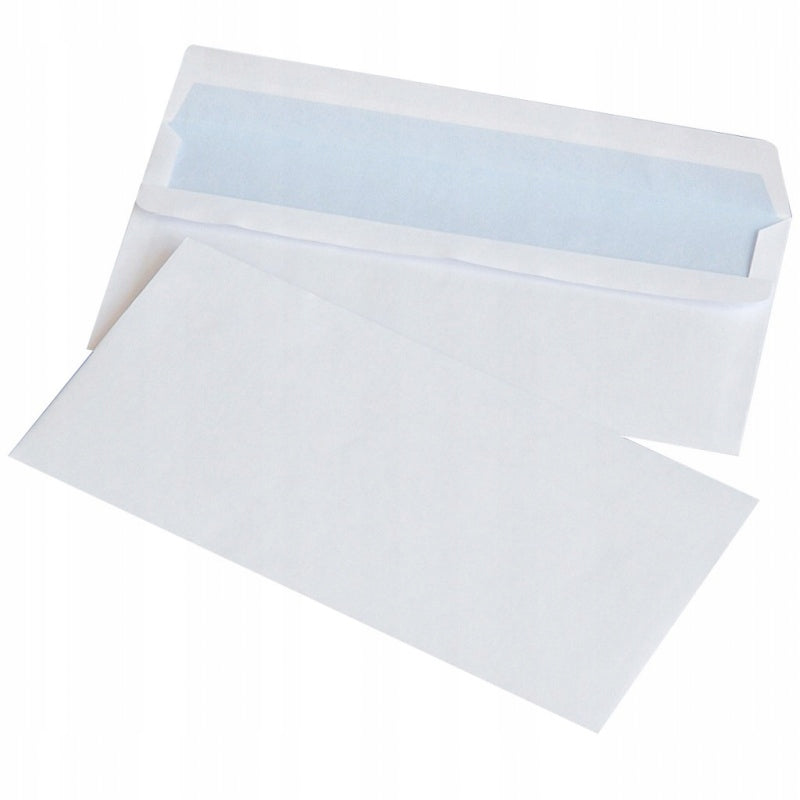 Envelopes without window DL (110 x 220 mm) white 50 pcs.