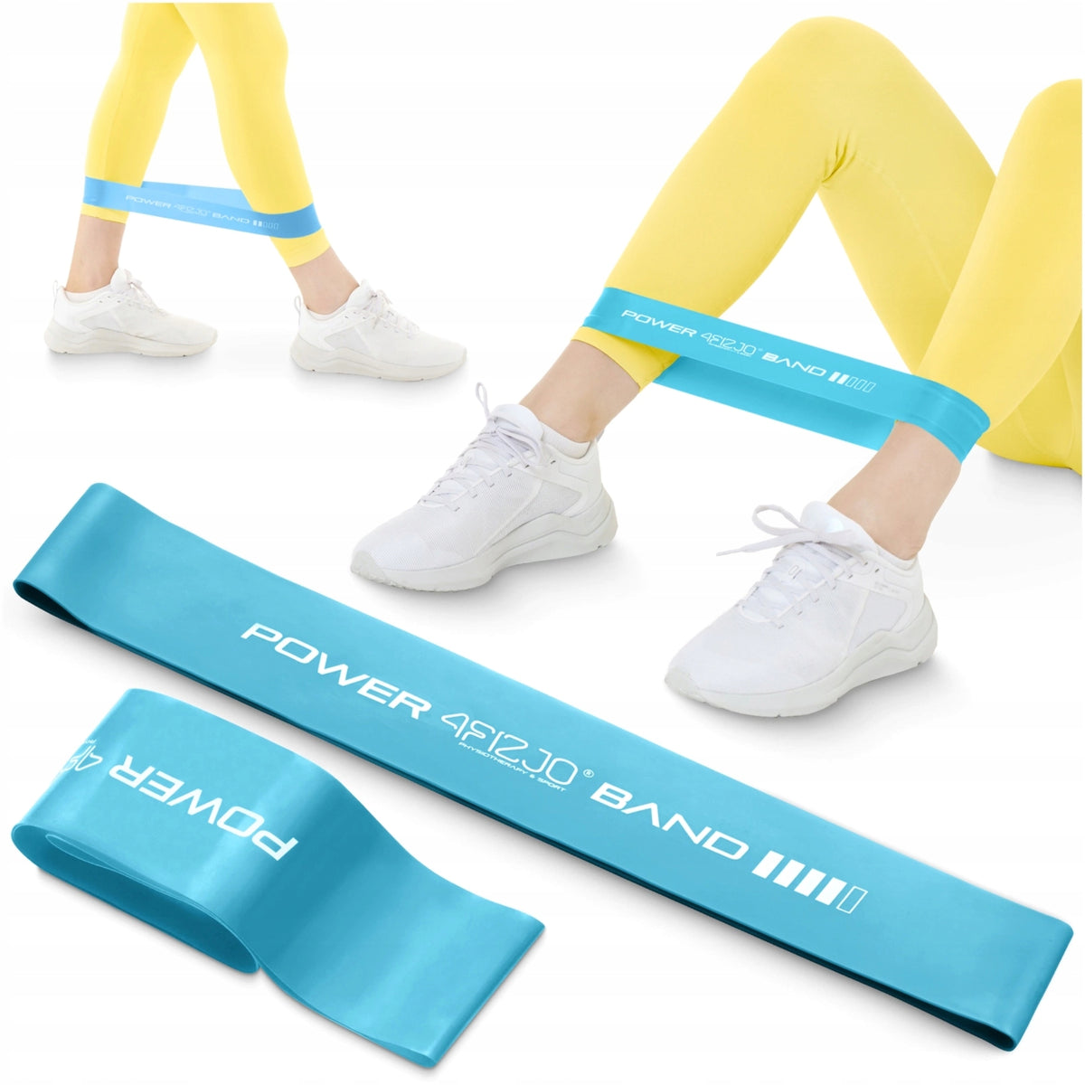 Exercise Rubber MINI BAND Fitness Tape 4FIZJO 0,6