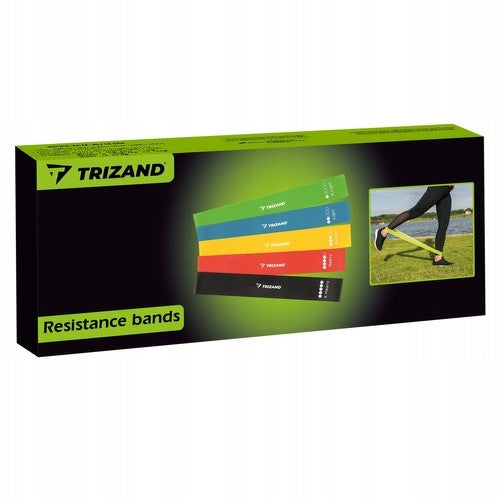 Exercise Rubbers 5pcs Trizand Exercise Rubber Set Resistance Bands