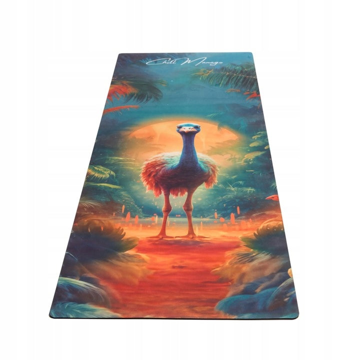 Exercise mat Chill Manago 183 cm x 61 cm blue