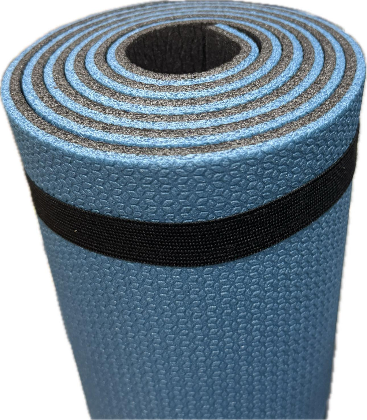Exercise mat navy blue decent