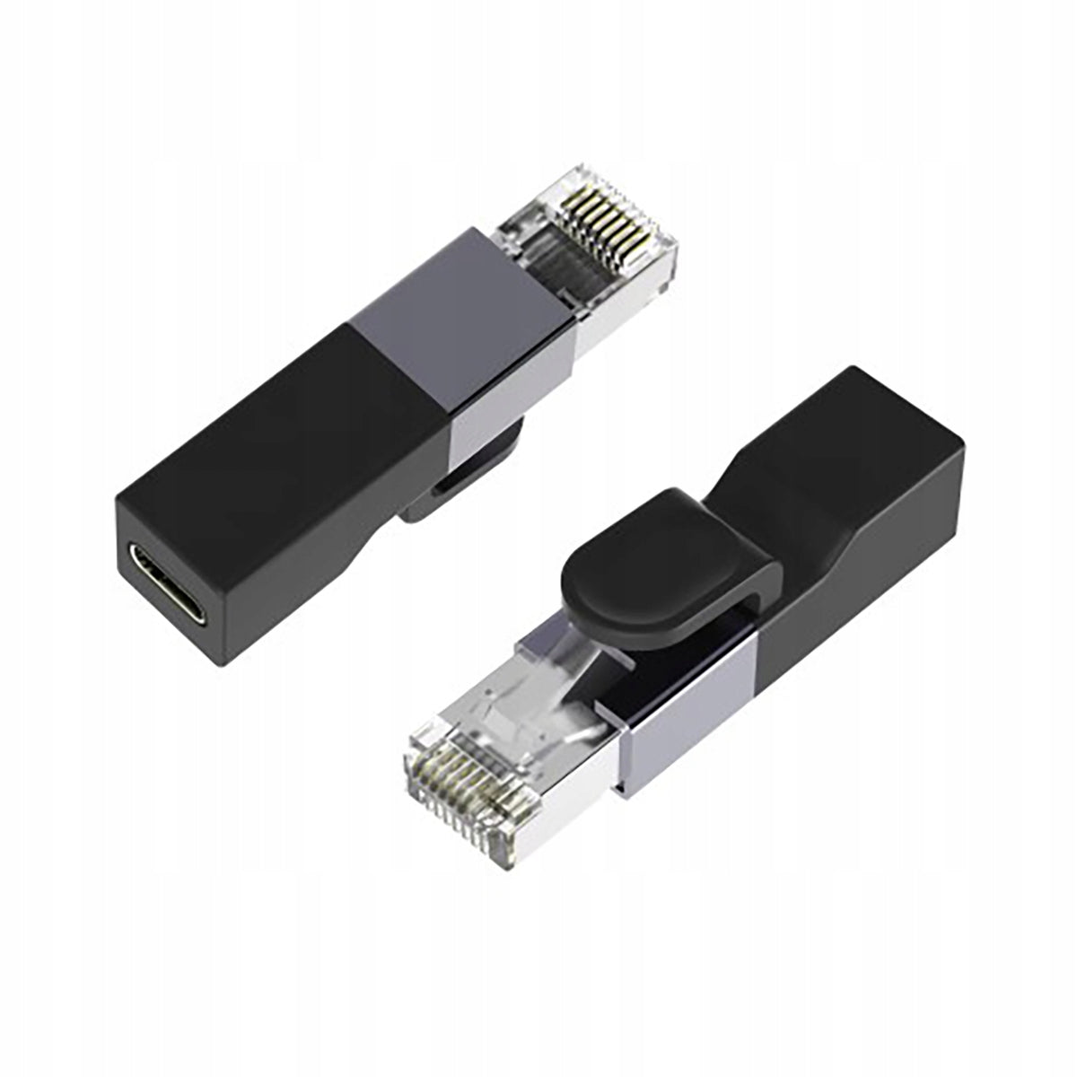 External RJ45 network card plug to USB-C socket 1000 Mbps universal