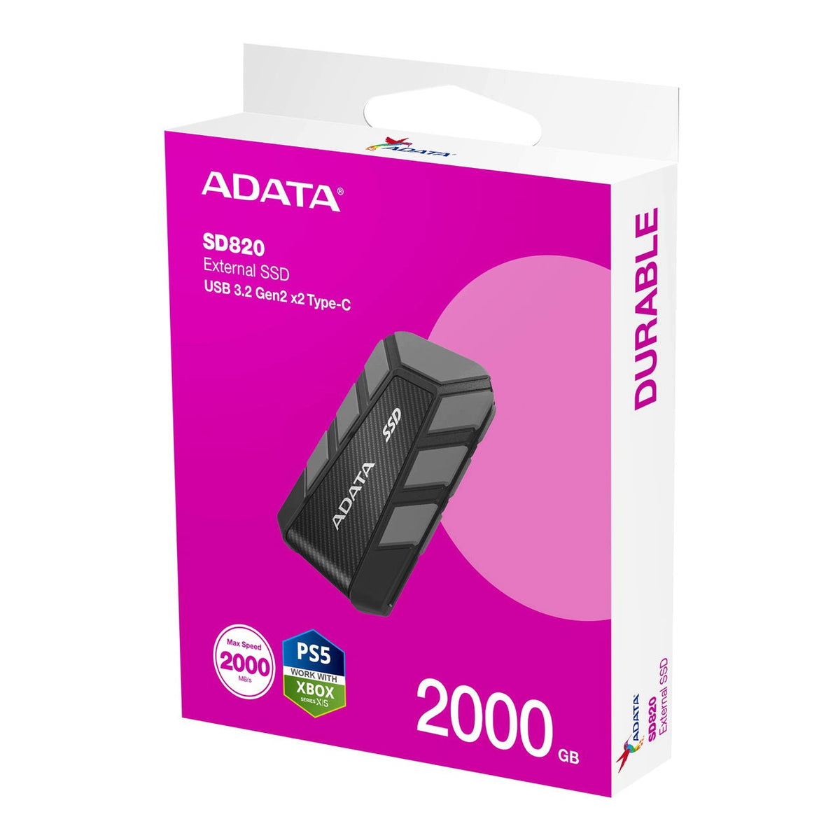 Externí SSD disk ADATA SD820 2TB Manufacturer Adata