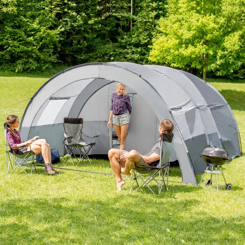 FAMILY TOURIST TENT up to 6 people Color gray