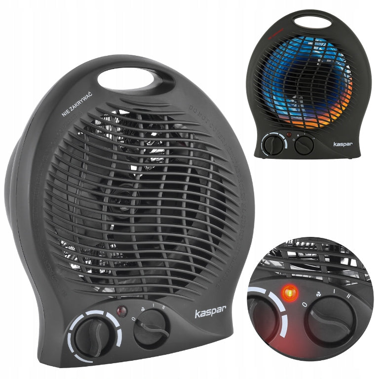 FAN HEATER APRON ELECTRIC HEATER 2000W 3 LEVELS WITH THERMOSTAT
