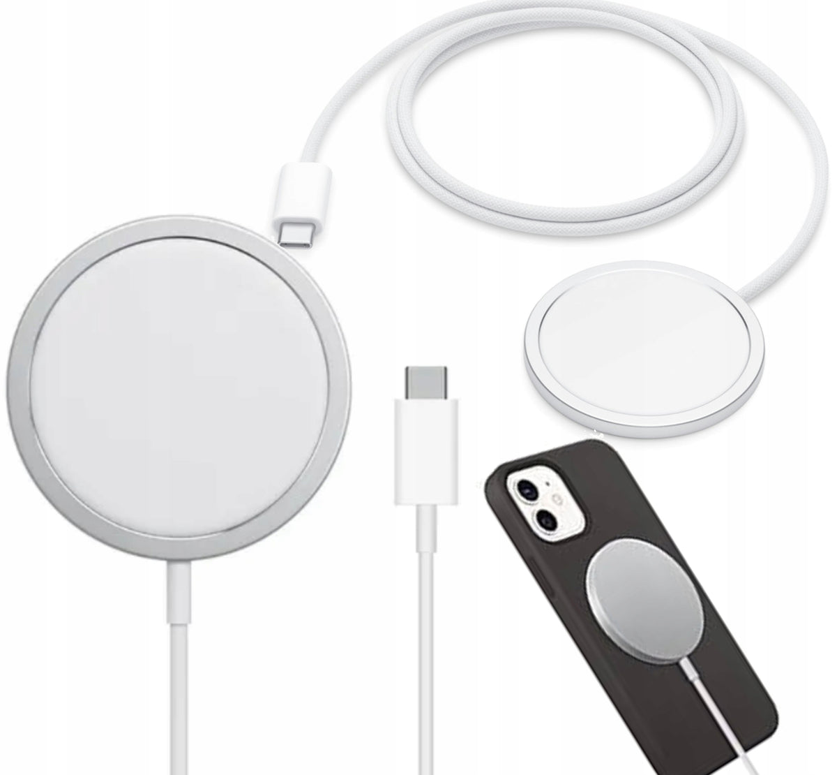 FAST MAGNETIC INDUCTION CHARGER MAGSAFE FOR IPHONE 12 13 14 15 16