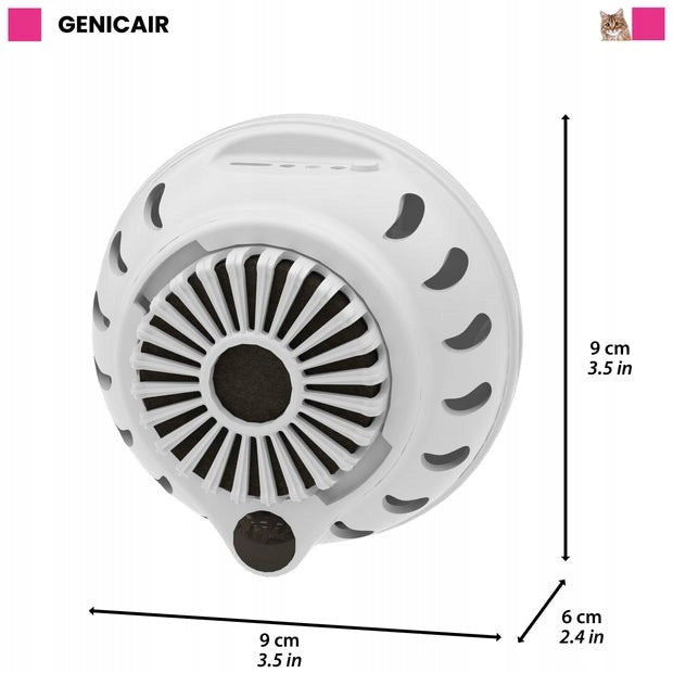 FERPLAST GENICAIR litter box fan/refresher Packaging status original