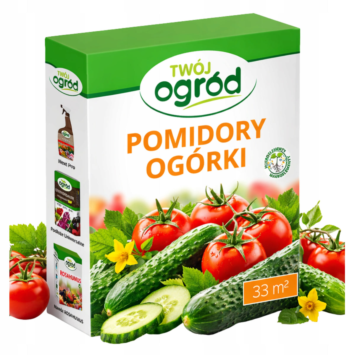 FERTILIZER FOR CUCUMBER TOMATOES 1KG GRANULATED LONG-ACTING CHLORIDE-FREE