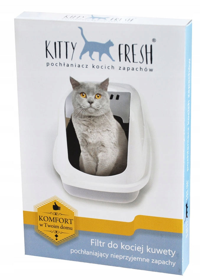 FILTER FOR CAT LITTER BOX KITTY FRESH 1kpl /4pcs