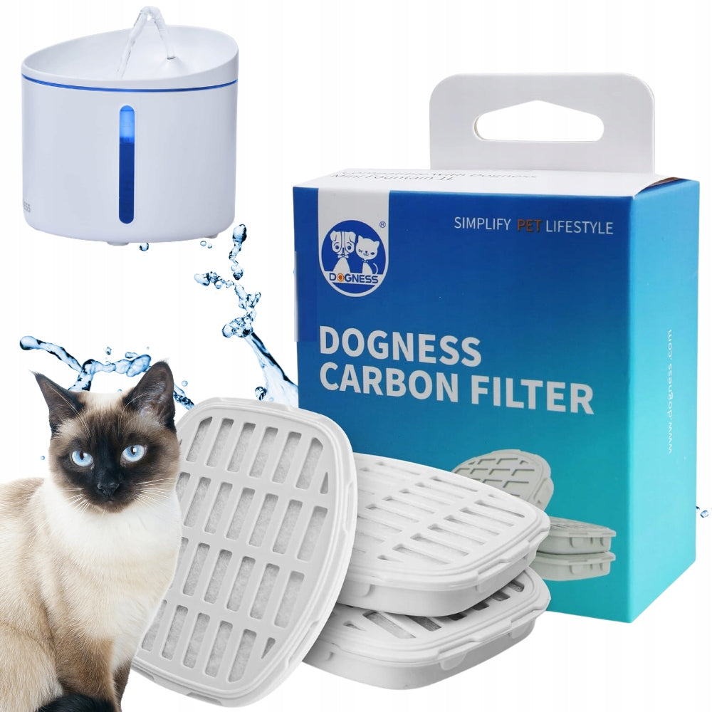 FILTER FOR FOUNTAIN AUTOMATIC DRINKER FOR DOG AND CAT 3,2 l DOGNESS