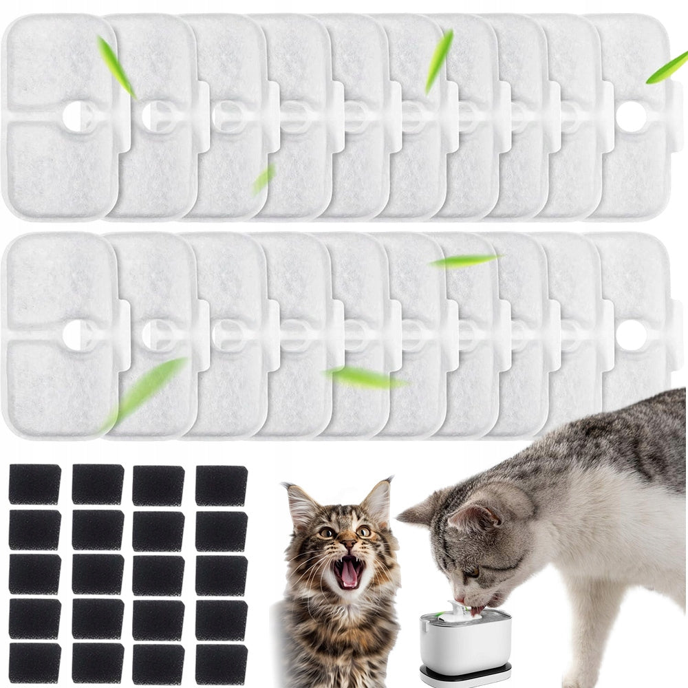 FILTERS FOR CAT FOUNTAIN PLWF105 PLWF115 PLWF005 SET OF 20