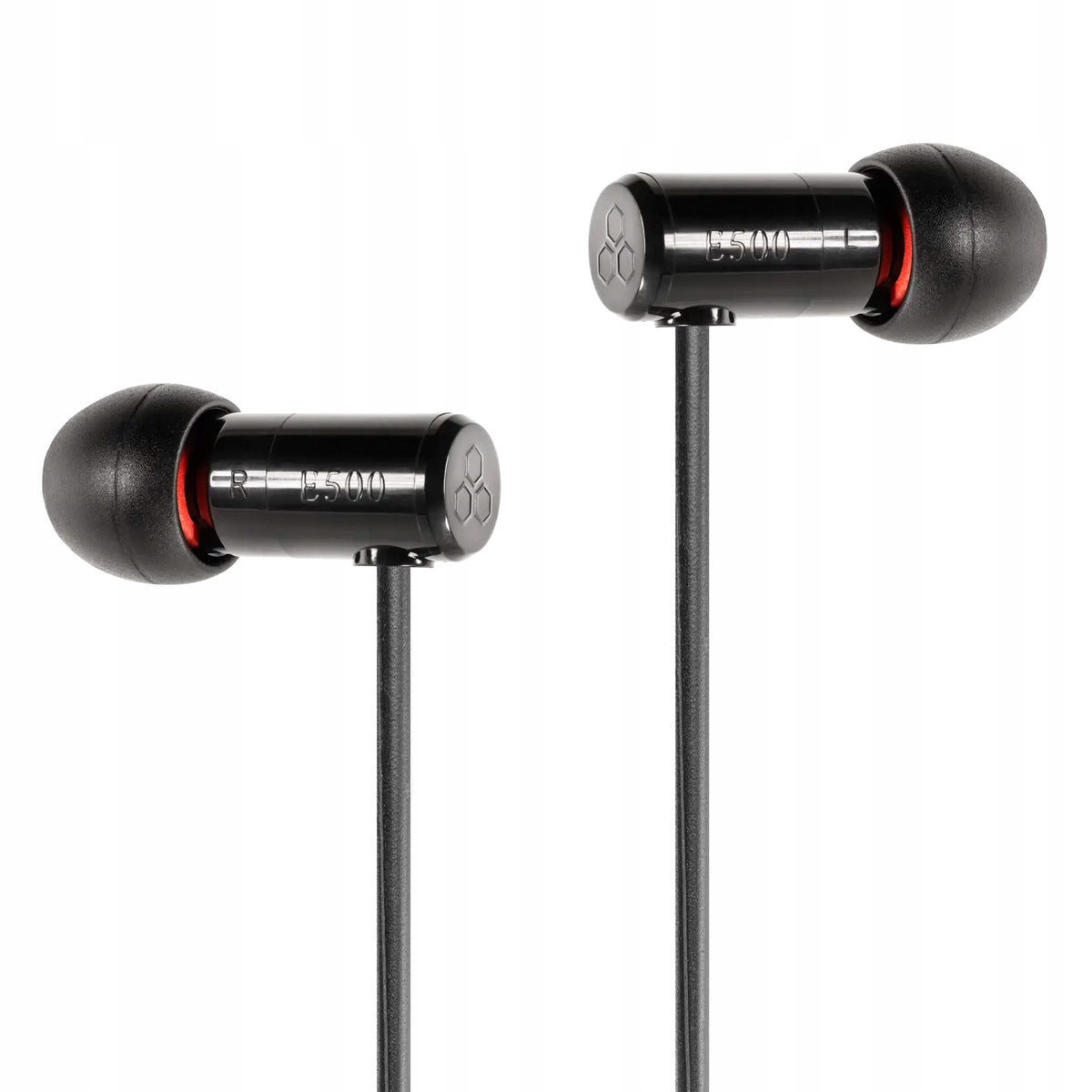FINAL AUDIO E500 WIRED IN-EAR HEADPHONES FOR ASMR VR 16 Ohm BLACK