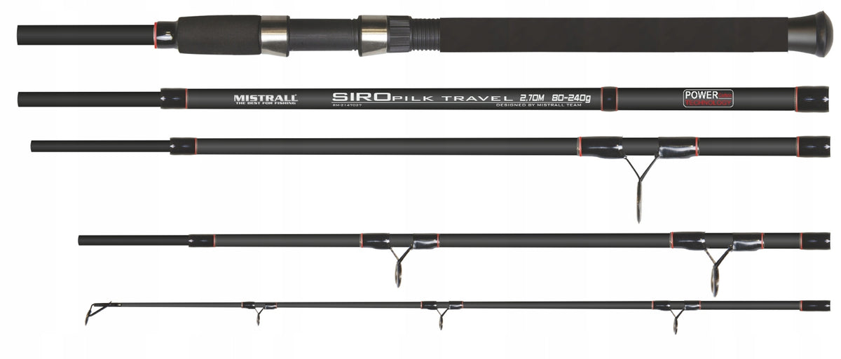 FISHING ROD MISTRALL SIRO PILK TRAVEL 2,70m 80-240g