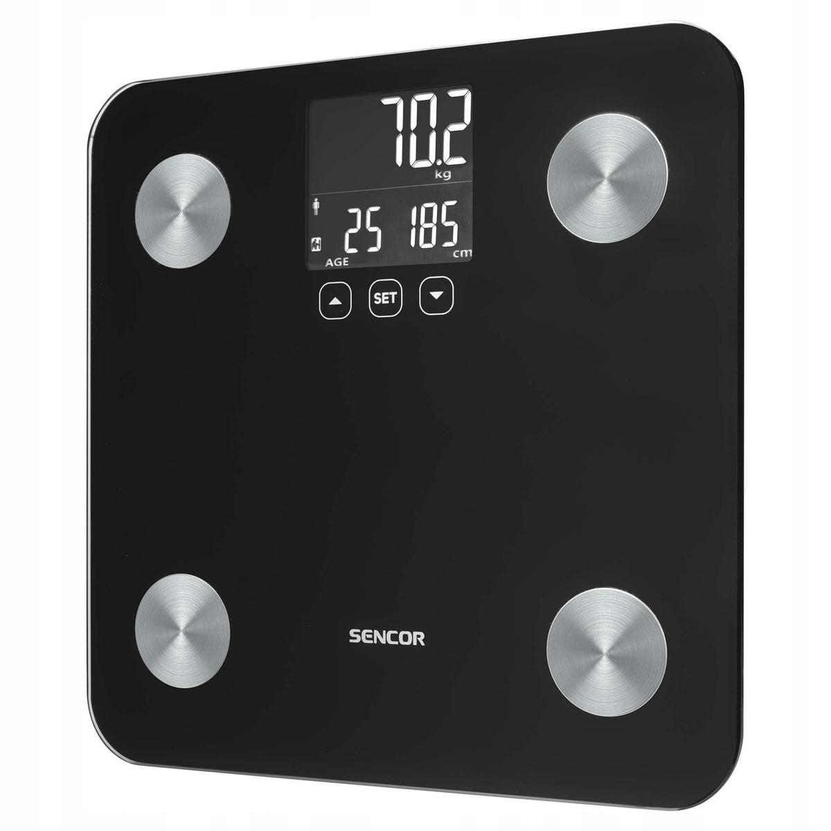 FITNESS BATHROOM SCALE SENCOR SBS 6026BK