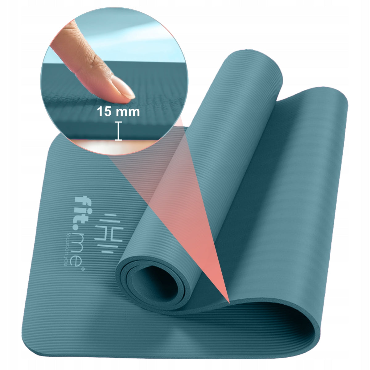 FITNESS TRAINING MAT YOGA STRONG SOFT LARGE MAT 1,5CM Manufacturer code WTFSML