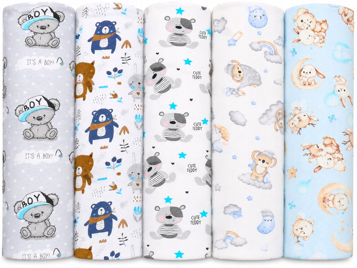 FLANNEL DIAPERS COLORFUL DIAPERS PREMIUM 5PCS BABYMAM