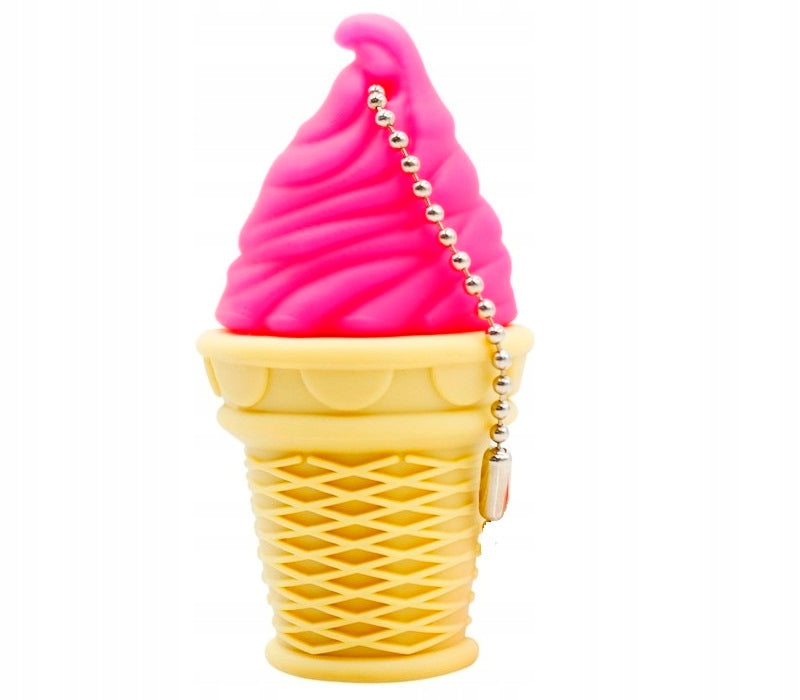 FLASH DRIVE 16GB USB PINK ICE CONE PINK ICE CREAM