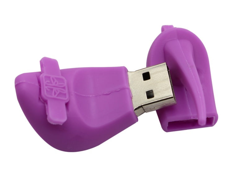 FLASH DRIVE 3.0 USB 16GB PURPLE PINS SLIPPER