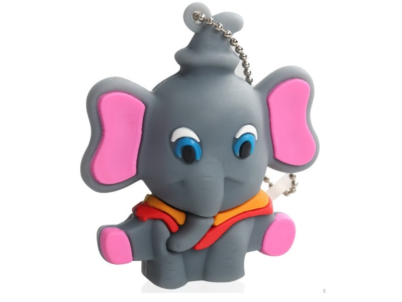 FLASH DRIVE 3.0 USB 8GB ELEPHANT MAMMAL ANIMAL