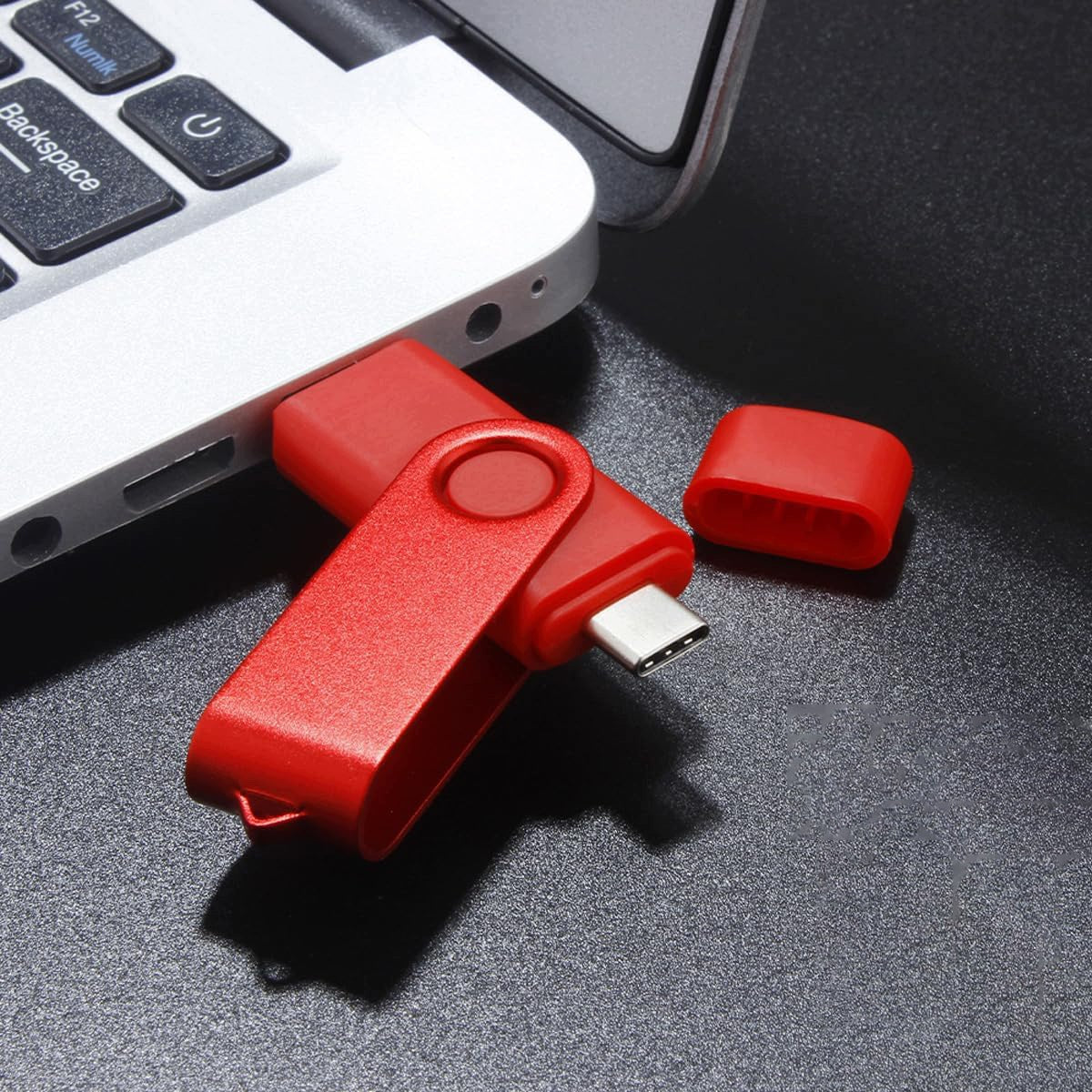 FLASH DRIVE 512GB USB MEMORY 2.0 PORTABLE FLASH DRIVE Color red