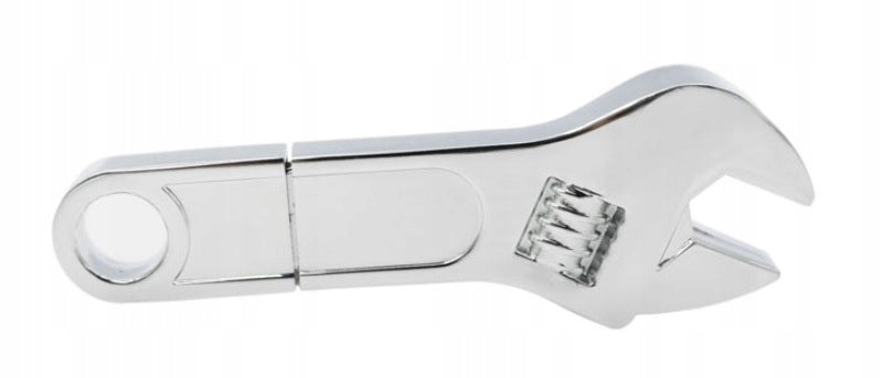 FLASH DRIVE 8GB USB KEY FRENCH SILVER HIT