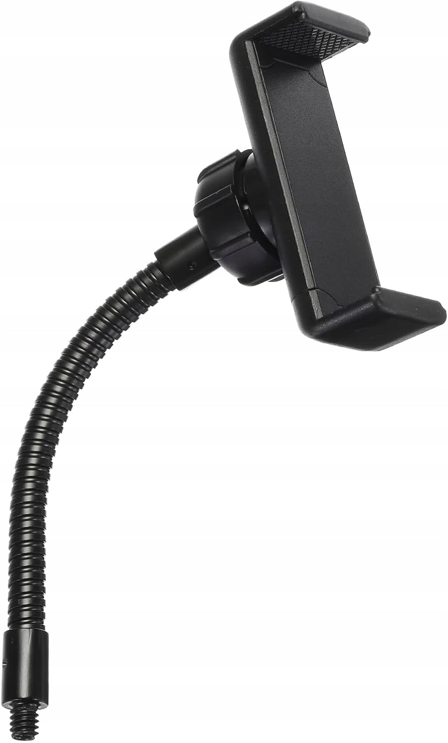 FLEXIBLE GOOSENECK HOLDER 17CM WITH PHONE CLIP 1/4 THREAD