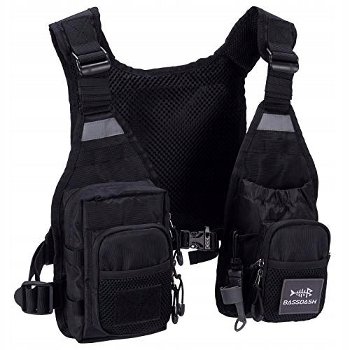 FLY FISHING VEST ULTRALIGHT UNISEX CAGE BAG FOR HOME Manufacturer code Bez marki