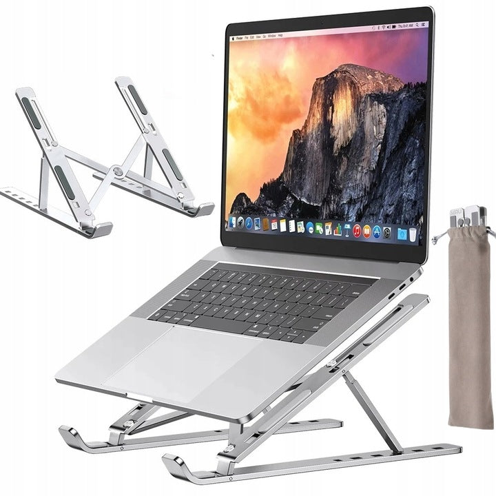 FOLDABLE ADJUSTABLE ALUMINUM STAND LAPTOP STAND HOLDER FOR TABLET