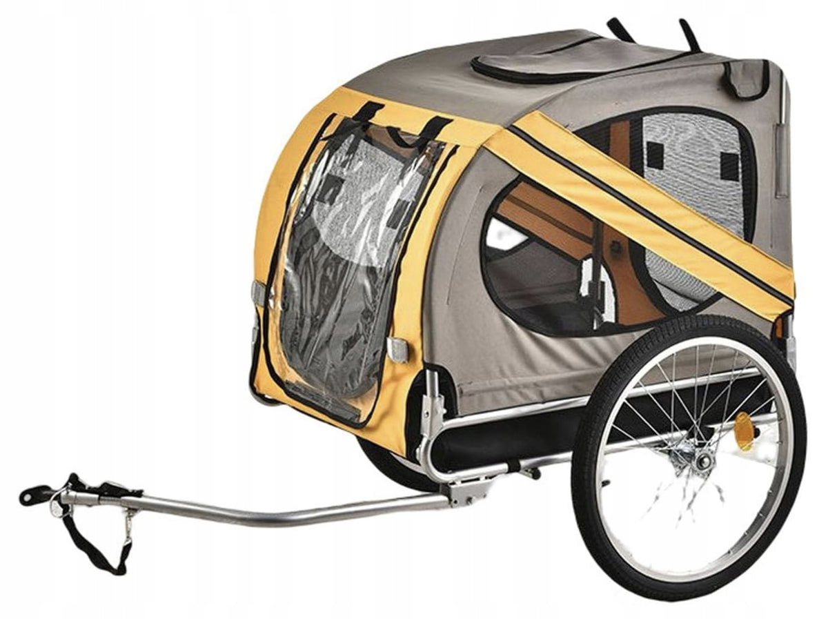FOLDING AMORIZED BICYCLE TRAILER Packaging status original