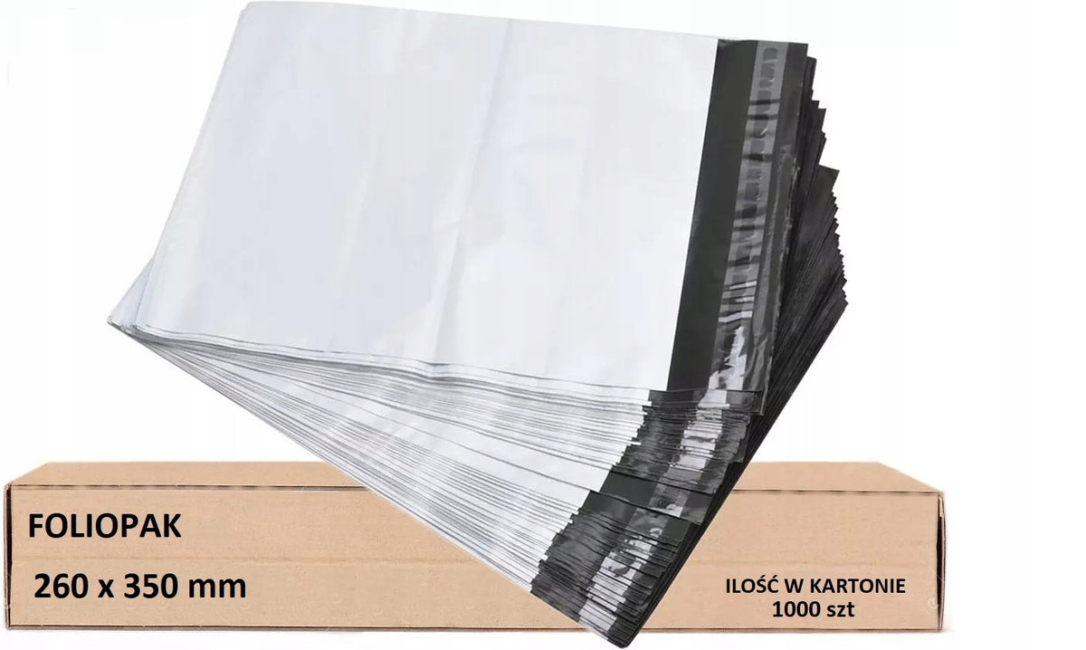FOLIOPAK 260x350mm courier foil packs 1000 pcs.